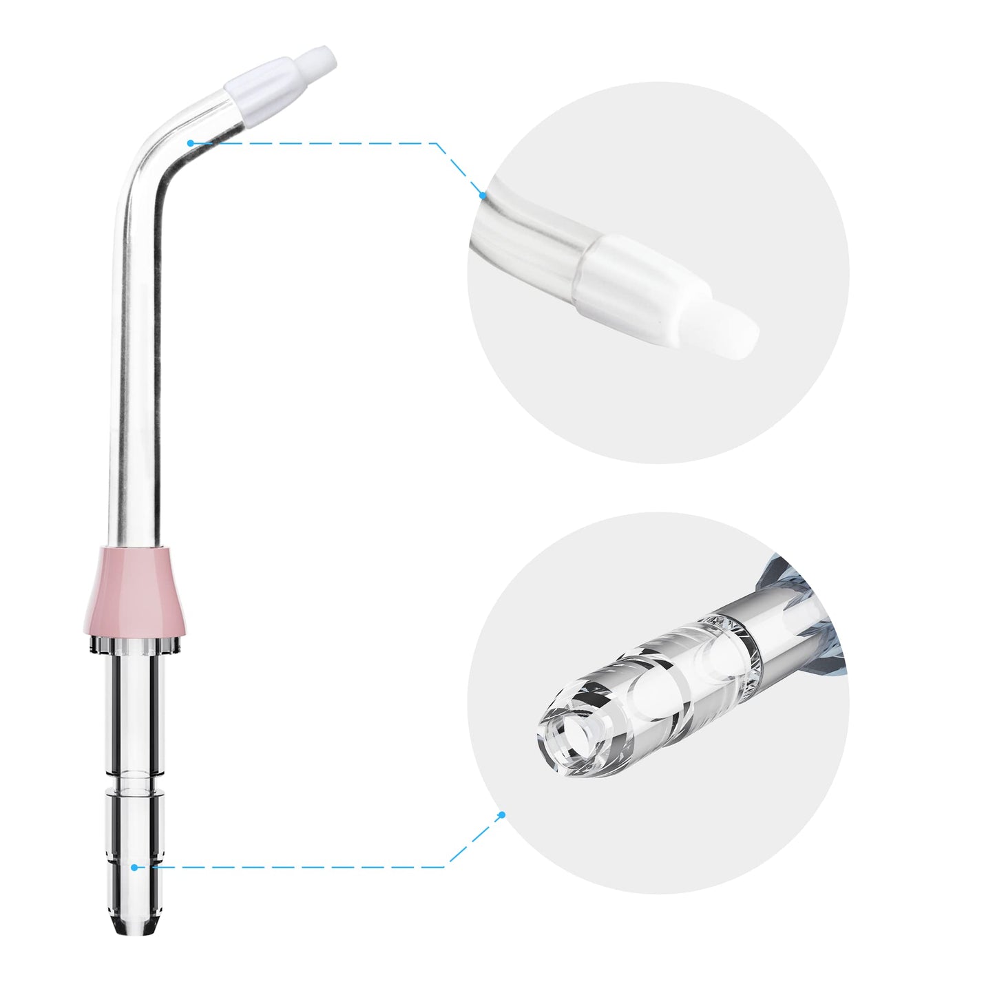 6 PCS Water Flosser Pick , Includes Periodontal Tips and Orthodontic Tip