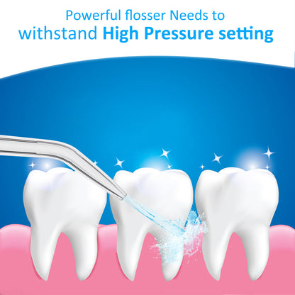 4 PCS Water Flosser Pick , Includes Periodontal Tips and Orthodontic Tip